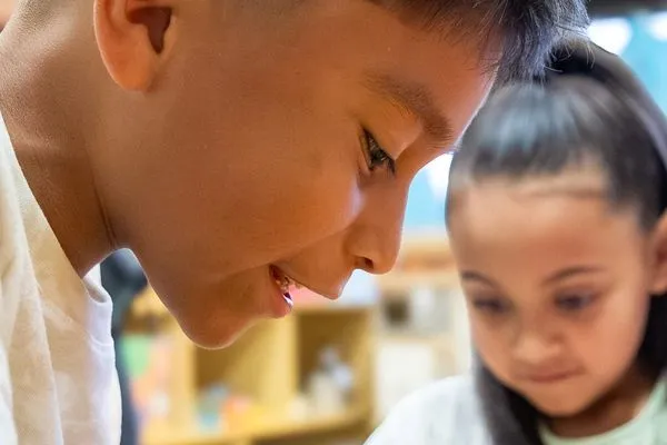 Children learning together through language and cultural activities